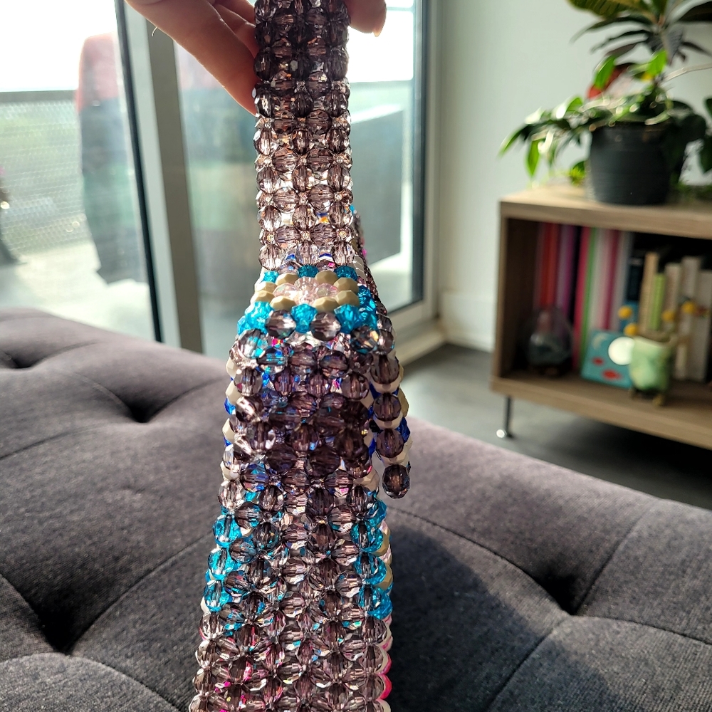 Colorful Beaded Mini Bag - Picture 2 of 3